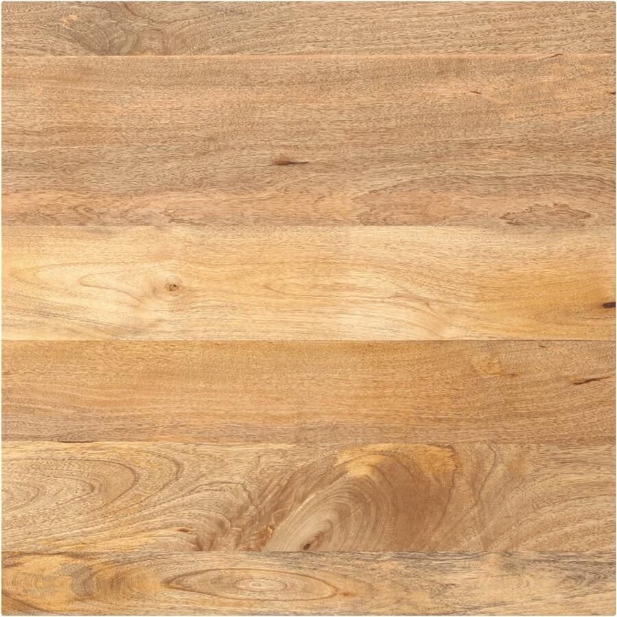 VidaXL Tafelblad vierkant 70x70x3 8 cm massief mangohout
