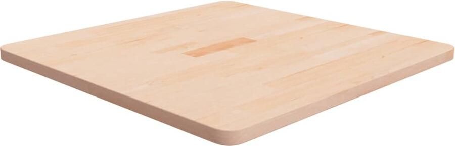 VidaXL -Tafelblad-vierkant-70x70x2 5-cm-onbehandeld-massief-eikenhout - Foto 4