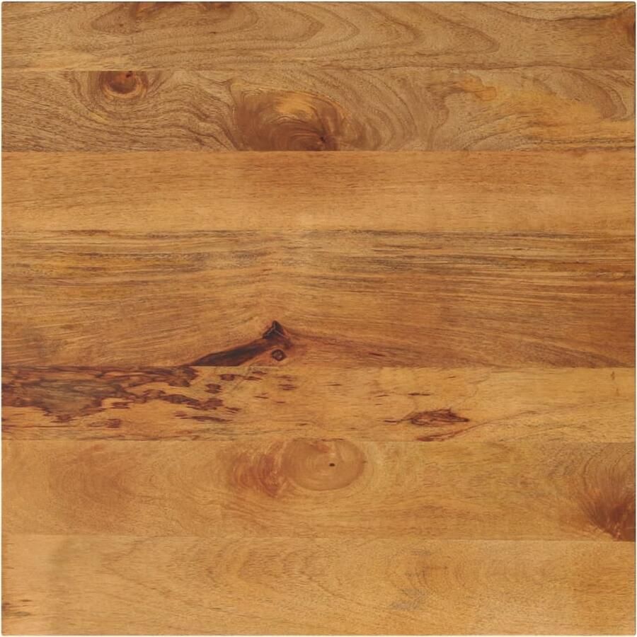 VidaXL Tafelblad vierkant 70x70x2 5 cm massief mangohout