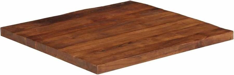 VidaXL Tafelblad Vierkant 90x90 cm Gerecycled hout Houten Tafelblad Vintage Tafelblad Industrieel Tafelblad Recyclen Tafels Massief Hout Tafelblad - Foto 2
