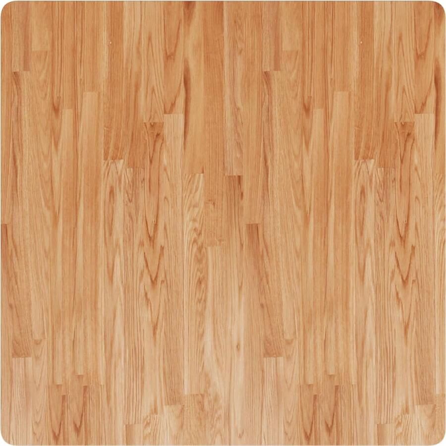 The Living Store Tafelblad vierkant 90x90x2 5 cm massief eiken lichtbruin Massief Eikenhouten Tafelblad Kopen Eikenhouten Meubilair Vintage Tafelblad Landelijke Tafelblad