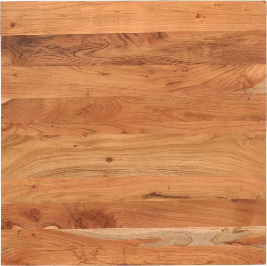 VidaXL -Tafelblad-vierkant-70x70x3 8-cm-massief-acaciahout