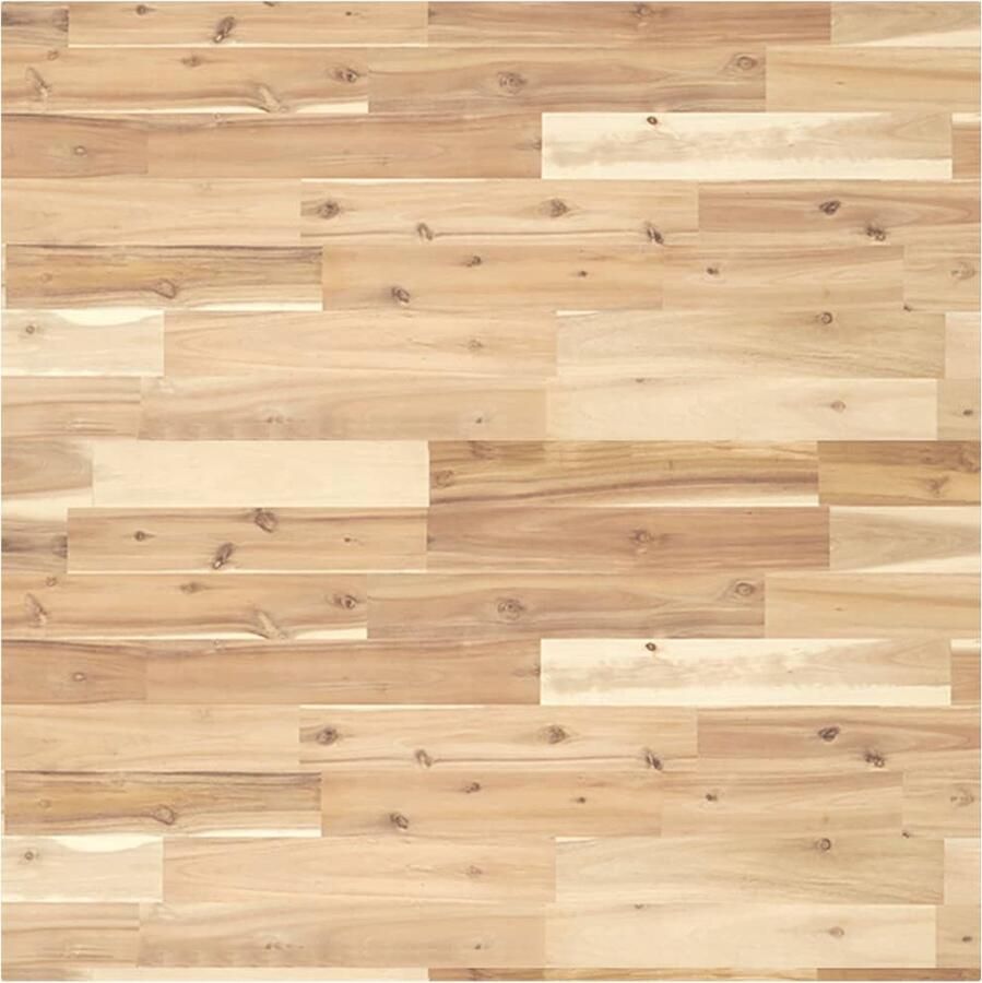VidaXL Tafelblad vierkant 90x90x2 cm massief acaciahout