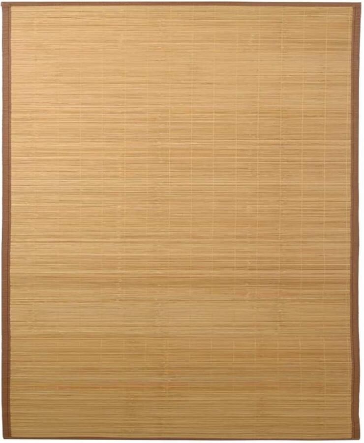 VidaXL -Tapijt-160x230-cm-bamboe-bruin