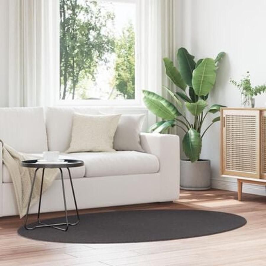 VidaXL Kleden Anthraciet Polyester 100 x 200 cm Accentkleed