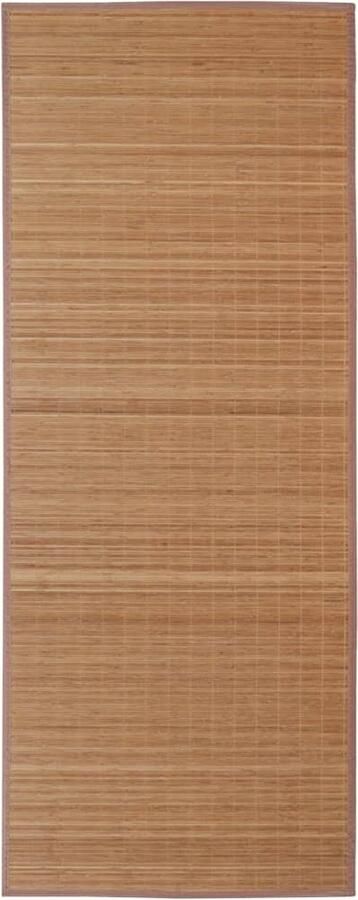 VidaXL Tapijt Bamboe 150x200 cm Bruin Rechthoekig Bamboe Tapijt Modern Tapijt Vloerkleden Woonaccessoires Kamerdecoratie Beige Tapijt Bruine Tapijt Groot Tapijt Ovale Tapijt Ronde Tapijt