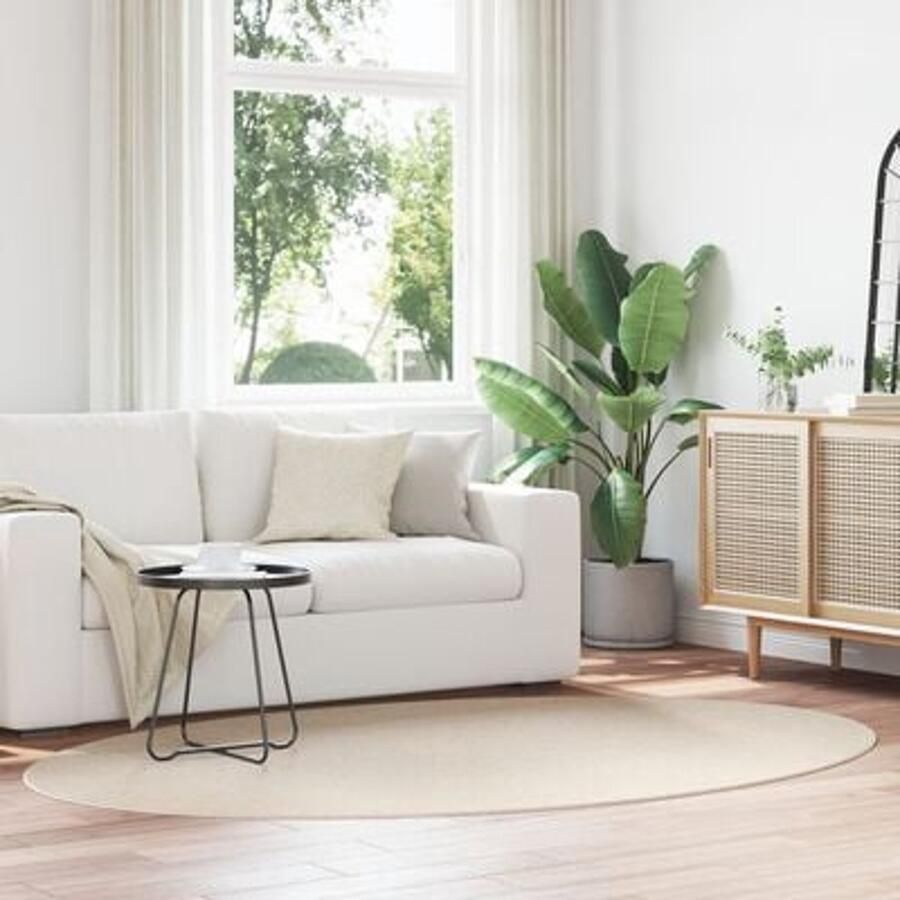 VidaXL Vloerkleed 'HUARTE'Beige 160 x 230 cm 100% Polyester