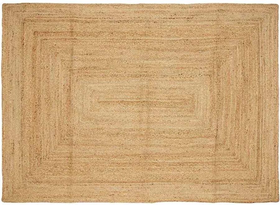 VidaXL Gebied Tapijt Beige 200 x 290 cm Jute