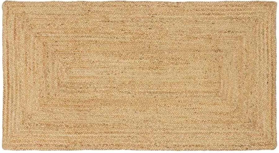 VidaXL Gebied Tapijt Beige 80 x 200 cm Jute