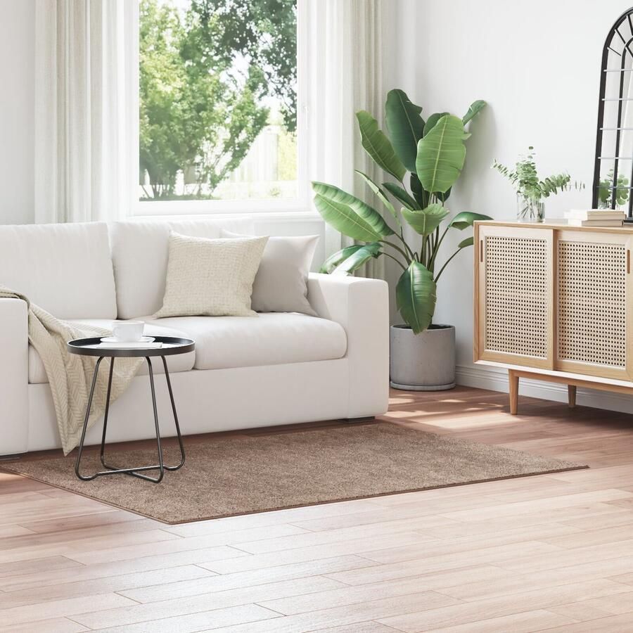 VidaXL Vloerkleed Bruin Polypropeen 120 x 170 cm Vloerkleed - Foto 2