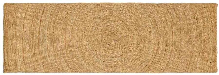 VidaXL Vloerkleden Rechthoekig Bruin 80 x 200 cm Jute - Foto 2