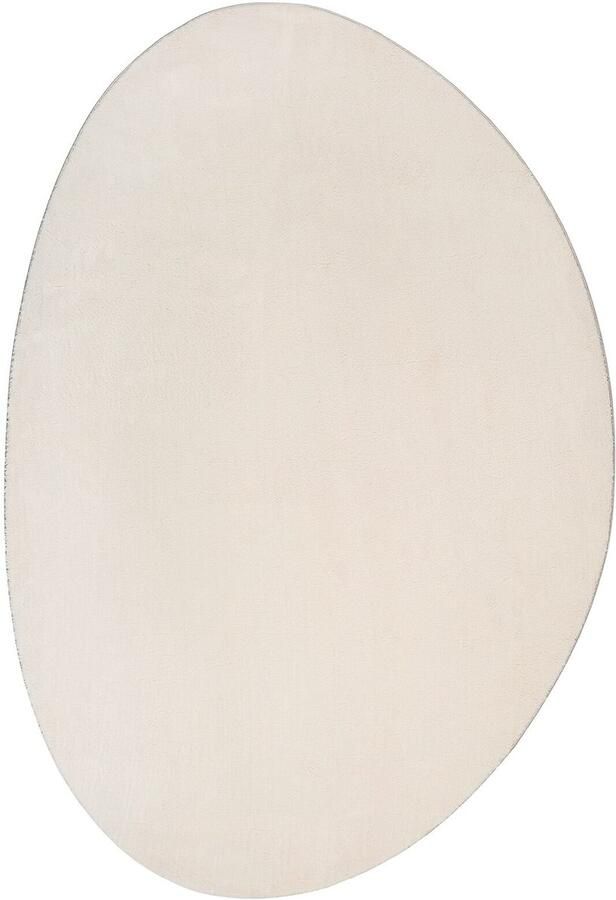 VidaXL Vloerkleed 'HUARTE' Korte Stapel Zacht en Wasbaar Beige 140x200 cm - Foto 3