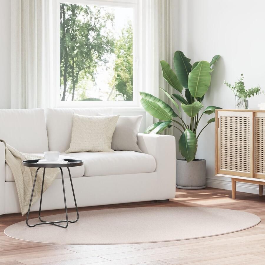 VidaXL Vloerkleed 'HUARTE'Zand 120 x 170 cm Polyester