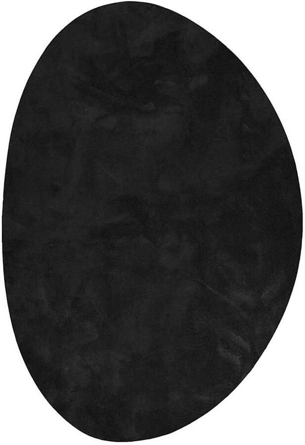 VidaXL Vloerkleed HUARTE Kort Polig Zacht en Wasbaar Zwart 160x230 cm - Foto 2