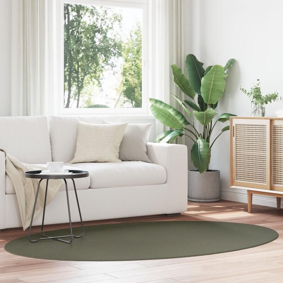 VidaXL Tapijt HUARTE Bosgroen 140 x 200 cm Polyester - Foto 3