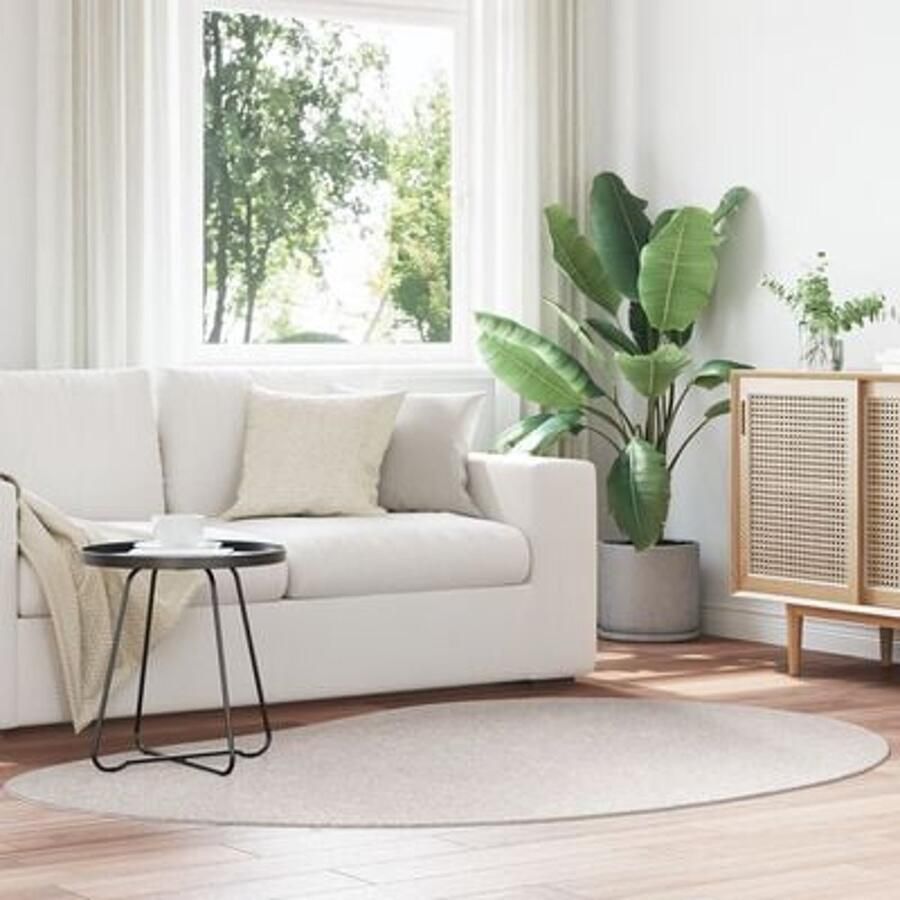 VidaXL Vloerkleden Zand Wol 140 x 200 cm Antislip Vloerkleed Anders - Foto 3