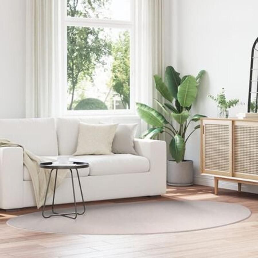 VidaXL Tapijt HUARTE Korte Stapel Zacht en Wasbaar in Zandkleur 160x230 cm - Foto 3