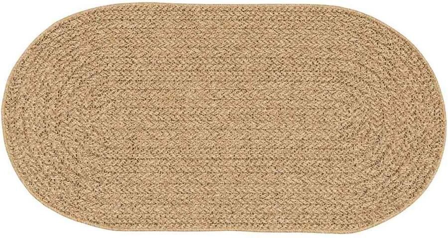 VidaXL Tapijt Bruin 80 x 150 cm PP