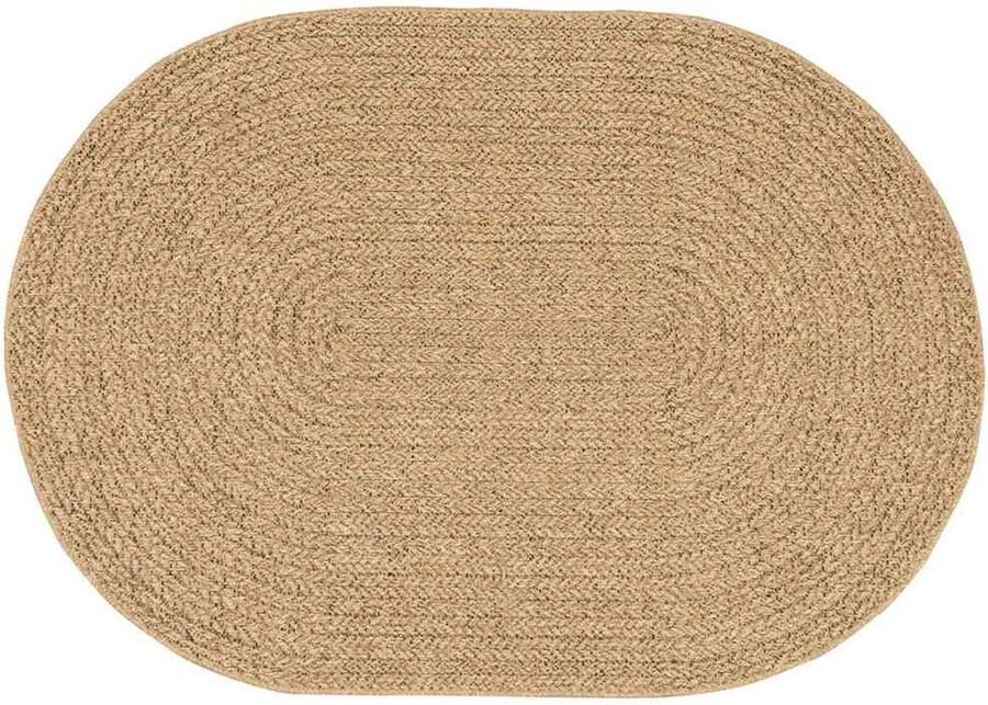 VidaXL Tapijt ZIZUR Bruin PP