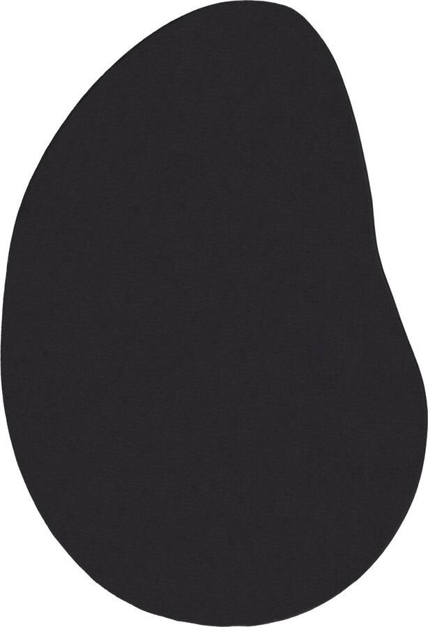 VidaXL Tapijt 'HUARTE'Korte Stapel Zacht en Wasbaar Zwart 160x230 cm