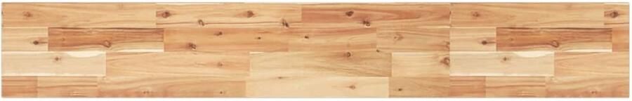 VidaXL Tafelblad 140x20x2 cm Massief Acaciahout Houten Tafelblad Acacia Hout Tafelblad Vervangen Salontafel Eettafel