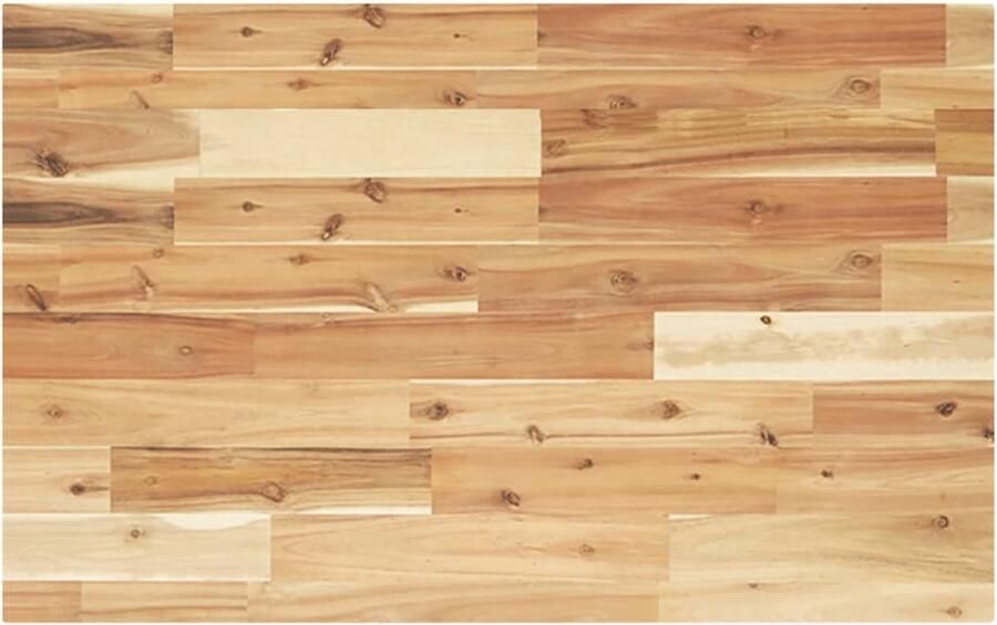 VidaXL The Living Store Acaciahouten Tafelblad 100 x 50 x 4 cm Massief hout Natuurlijke olieafwerking Houten Tafelblad Acacia Tafelblad Eetkamertafel Blad Bureau Tafelblad Vintage Tafelblad