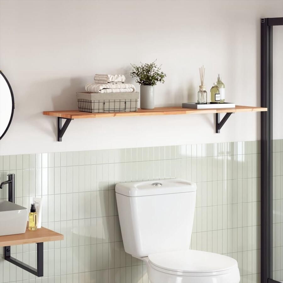 The Living Store Acaciahouten Tafelblad 160 x 40 x 2 cm Natuurlijke olieafwerking Uniek duurzaam en onderhoudsvriendelijk Tafelblad Acacia Hout Natuurlijkafwerking Rechte Vorm Vintage Tafel