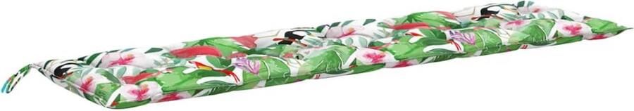 VidaXL Tuinbankkussen 200x50x7 cm Waterafstotend Tuinbankkussentje Tuinkussen Balkondecoratie Outdoor Accessoires Lounge Set Patio Furniture - Foto 2
