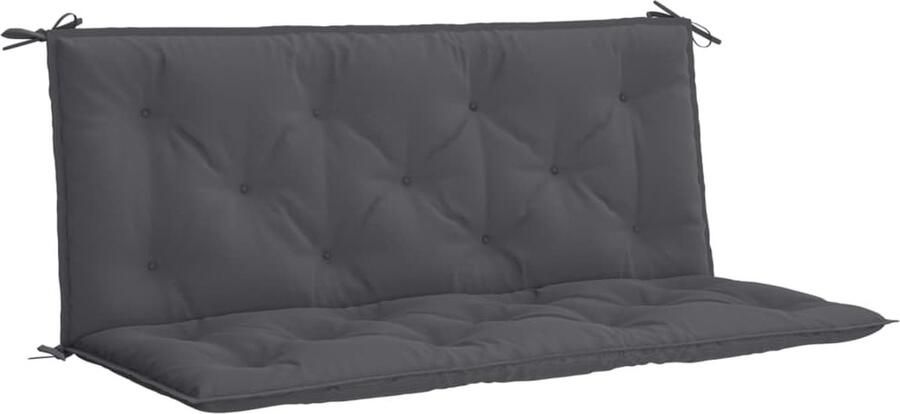 VidaXL Tuinbankkussen Antraciet 120x50x7 cm Tuinbankkussent Oxford Stof Tuinkussen Balkondecoratie Lounge Set Outdoor Accessoires Zitkussen - Foto 2