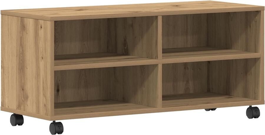 VidaXL TV-kast Artisan Oak Bewerkt Hout Middelgroot Entertainmentcenter - Foto 2