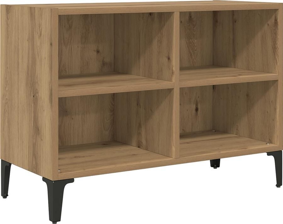 VidaXL TV-meubel Artisan Eiken Artisan Eiken Bewerkt hout Medium