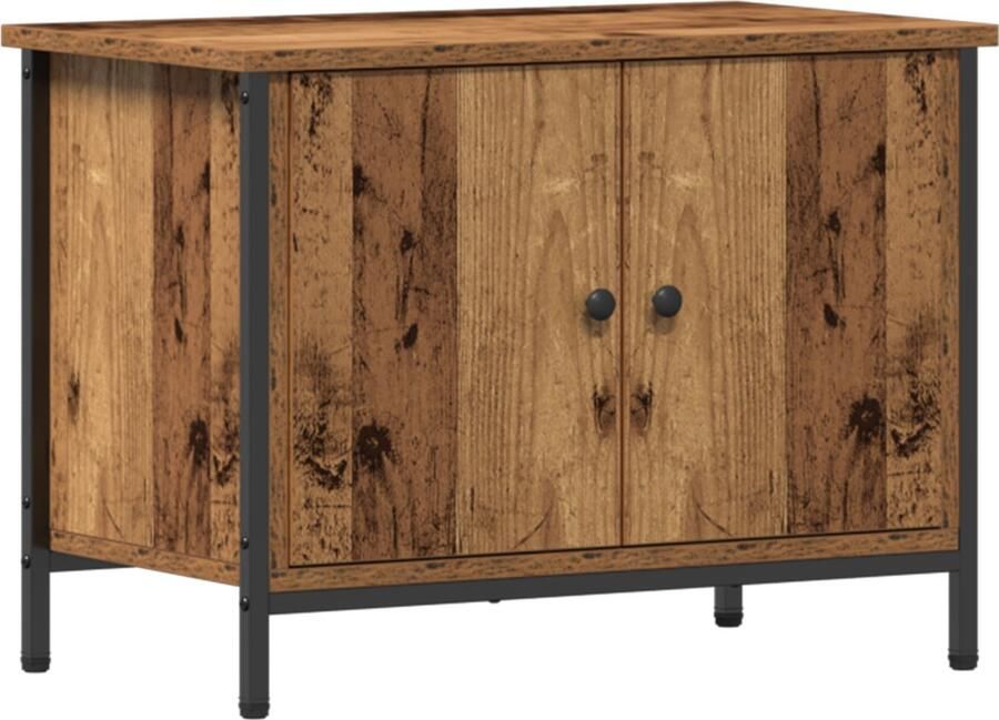 VidaXL Oude Houten TV-meubel Oude hout 60 x 35 x 45 cm Duurzaam
