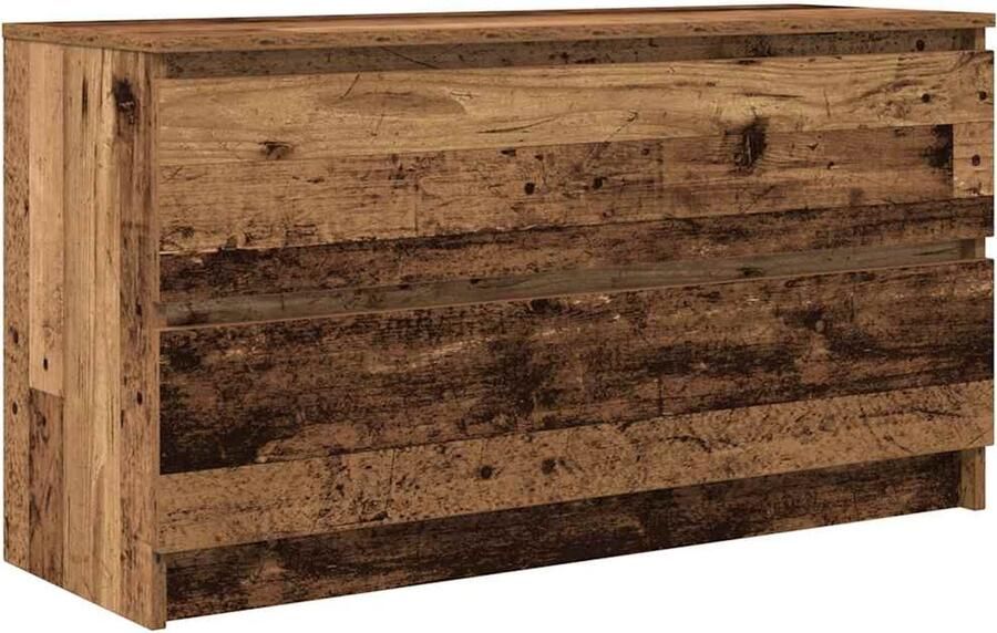 VidaXL Tv-meubel 100x35x54 cm in oud houtkleur Tv-meubel Houten Tv-kast Salontafel Media Kast Entertainment Center