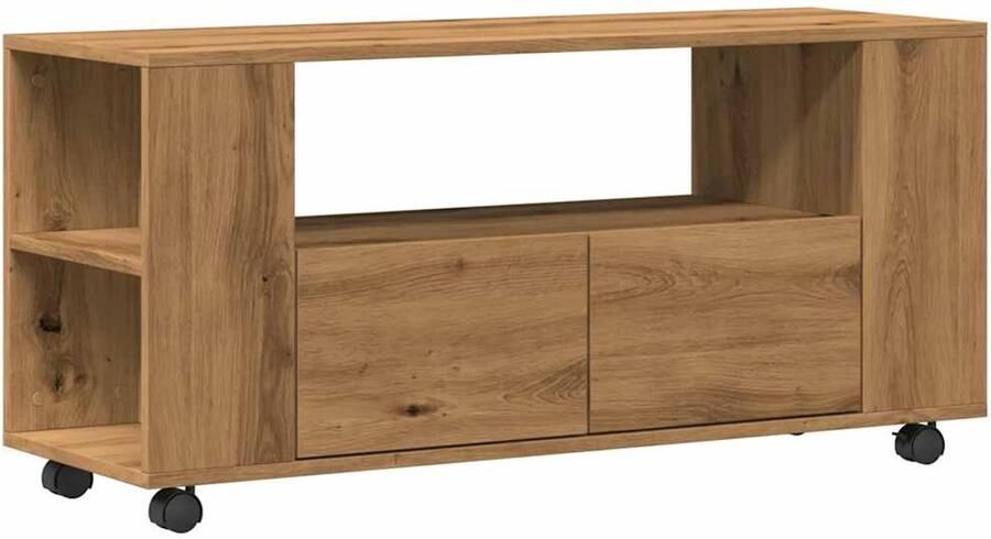 VidaXL Tv-meubel 102x34 5x43 cm Artisan Eiken Hout - Foto 2