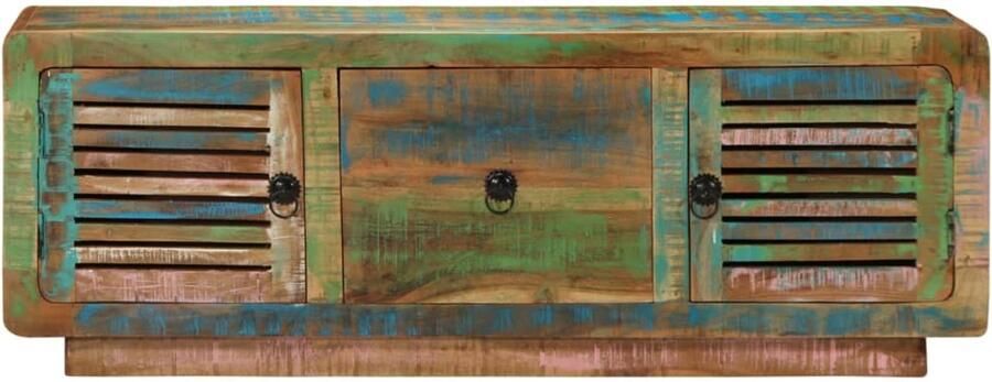VidaXL Tv-meubel 110x30x40 cm Gerecycled hout