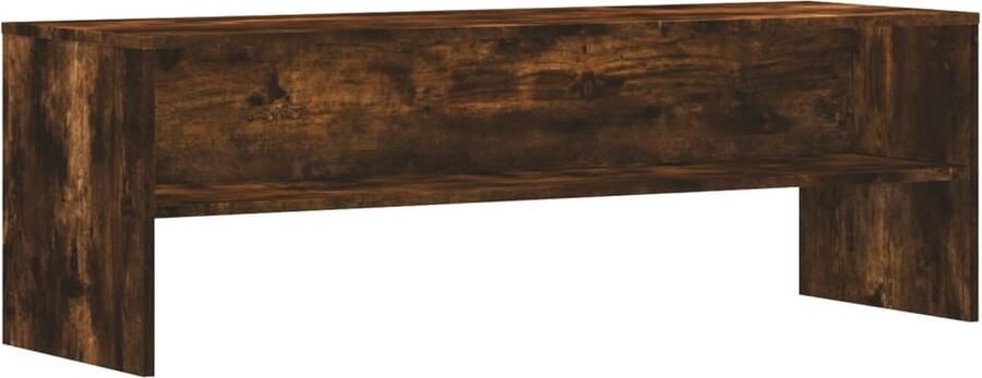 VidaXL Tv-meubel 120x40x40 cm bewerkt hout gerookt eikenkleurig