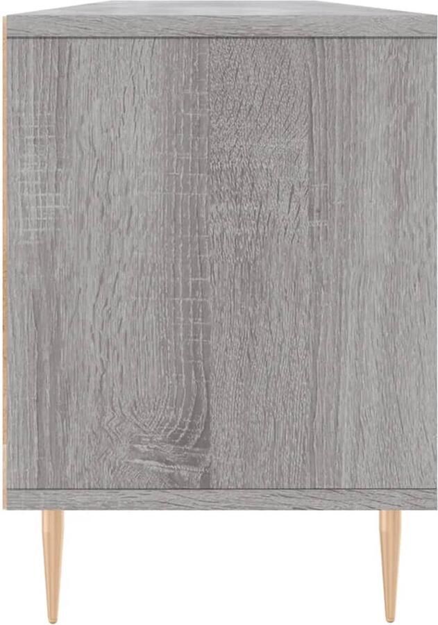 VidaXL Tv-meubel 150x30x44 5 cm Grijs Sonoma Eiken TV Kast Tv Meubels Media Kast Hifi Kast Grijze Tv Kast