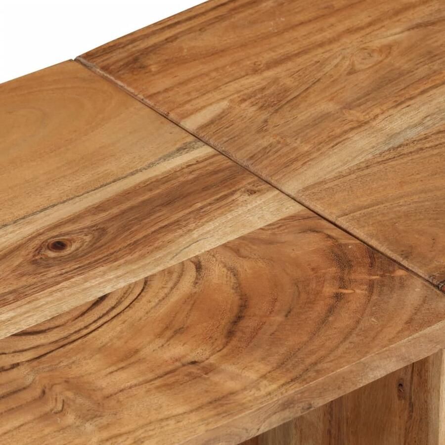 VidaXL Tv-meubel 160x30x45 cm Massief Acaciahout TV-meubel Houten TV-stand Acacia Hout Vintage TV-kast Salontafel Mediabox - Foto 2