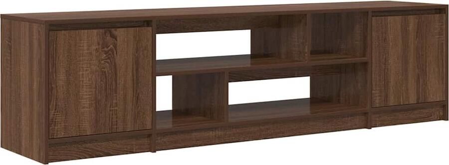 VidaXL Tv-meubel 188 5x41x50 cm spaanplaat bruin eikenkleurig