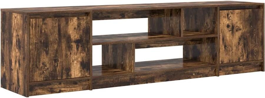 VidaXL Tv-meubel 188 5x41x50 cm spaanplaat gerookt eikenkleurig