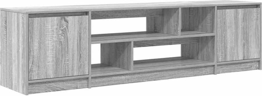 VidaXL Tv-meubel 188 5x41x50 cm spaanplaat grijs sonoma