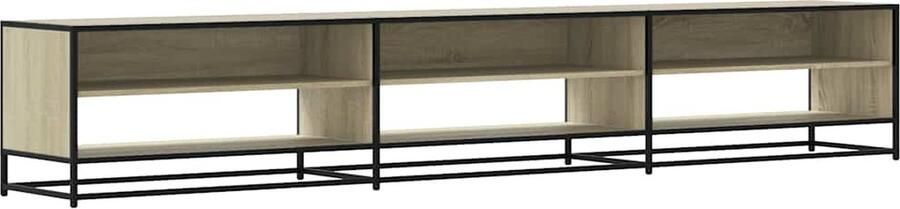 VidaXL Tv-meubel 270x40x46 cm bewerkt hout sonoma eikenkleurig