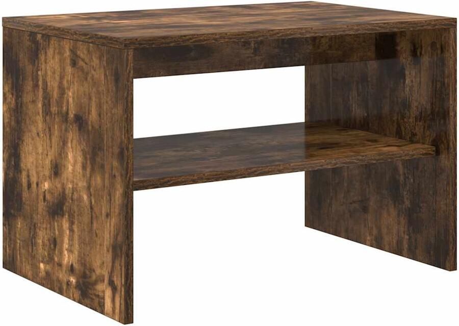 VidaXL Tv-meubel 60x40x40 cm bewerkt hout gerookt eikenkleurig