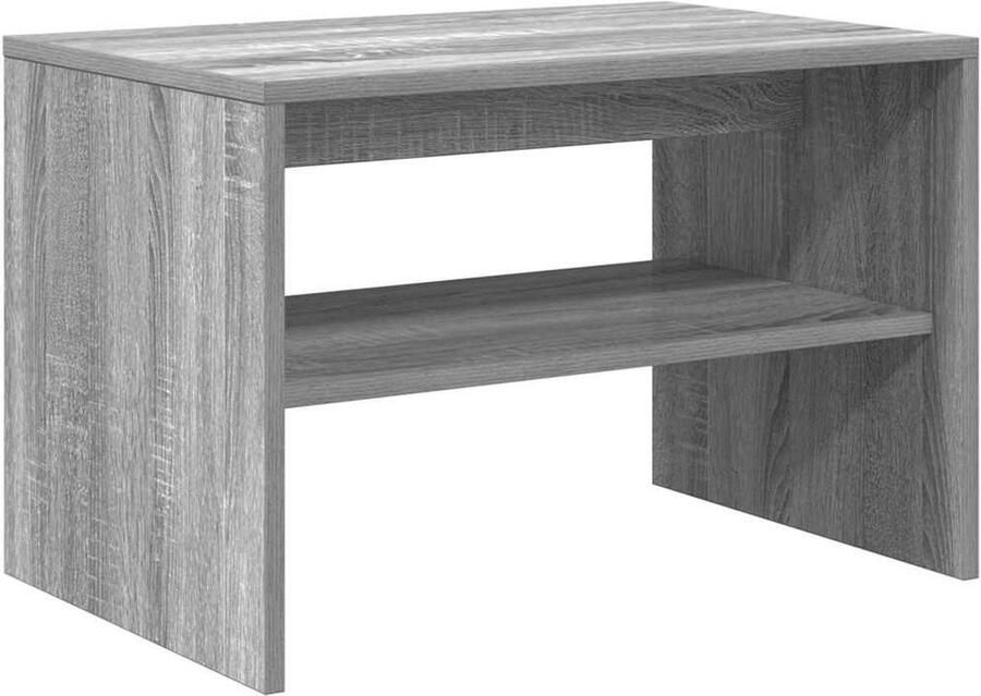 VidaXL Tv-meubel 60x40x40 cm bewerkt hout grijs sonoma eikenkleurig