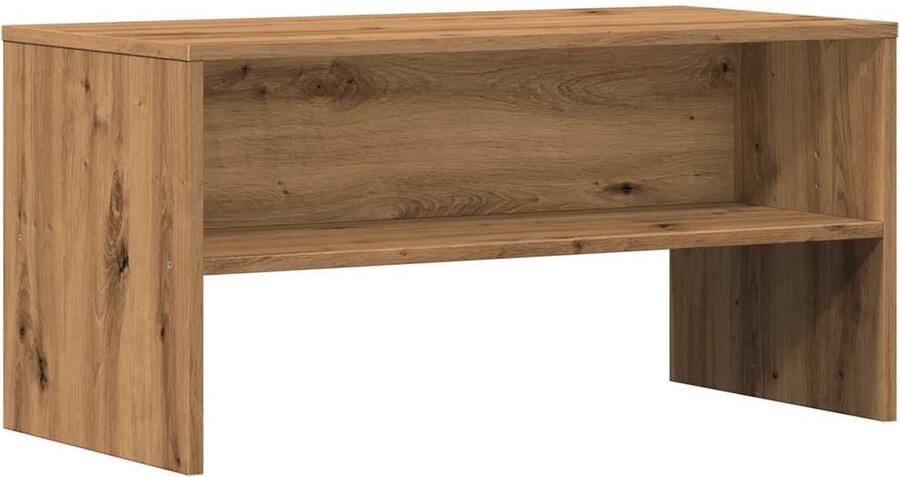 VidaXL Tv-meubel 80x40x40 cm bewerkt hout artisanaal eikenkleur