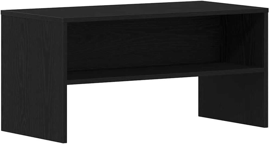 VidaXL Tv-meubel 80x40x40 cm spaanplaat zwart eikenkleurig