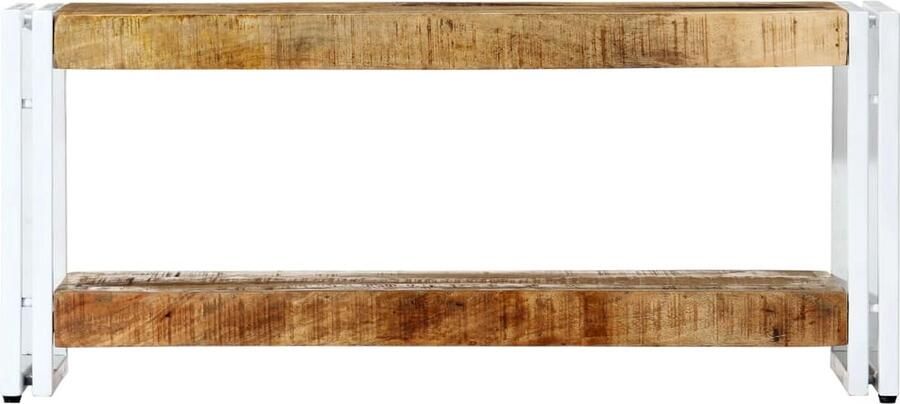 VidaXL Tv-meubel 90x30x40 cm massief mangohout Tv-kast Industriële Meubels Houten Tv-kasten Mango Wood Furniture Vintage Tv-stand Landelijke Tv-kast Living Room Decor
