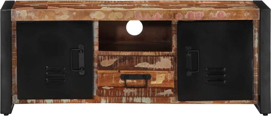 VidaXL Tv-meubel Massief Gerecycled Hout 100x30x40 cm Tv-meubel Tv-kasten Tv-standaard Tv-dressoir