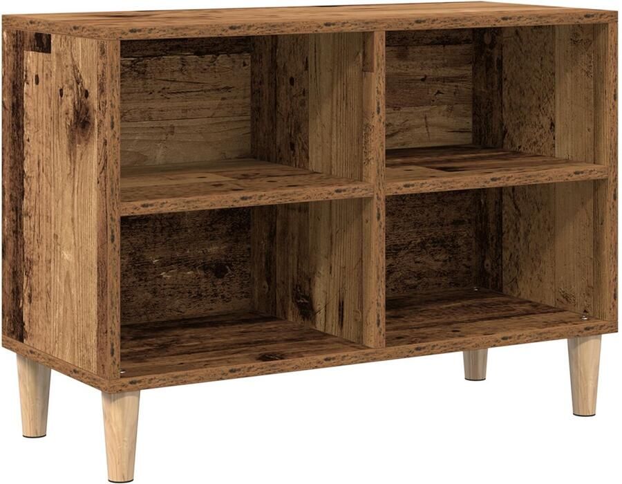 VidaXL TV Kast Oud Hout Bewerkt Hout Middelgroot Rustieke TV Kast