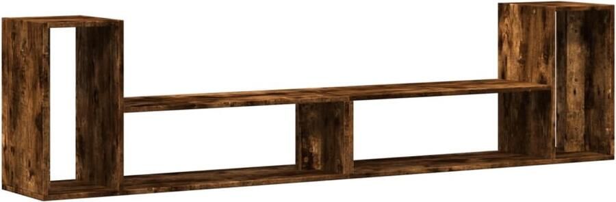 VidaXL -Tv-meubelen-2-st-100x30x50-cm-bewerkt-hout-gerookt-eikenkleurig